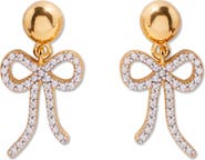 Brook and York Adeline Bow Drop Earrings