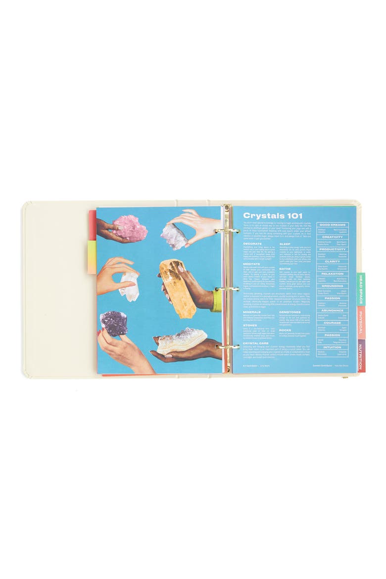 How Are You Feeling Wellness Planner, Alternate, color, CREAM