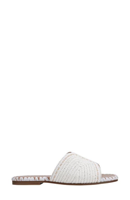 Marc Fisher Ltd Nottie Slide Sandal In Ivory