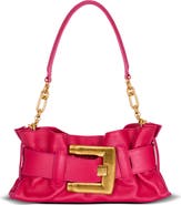 Balmain Mini Anthem Shoulder bag in calfskin leather