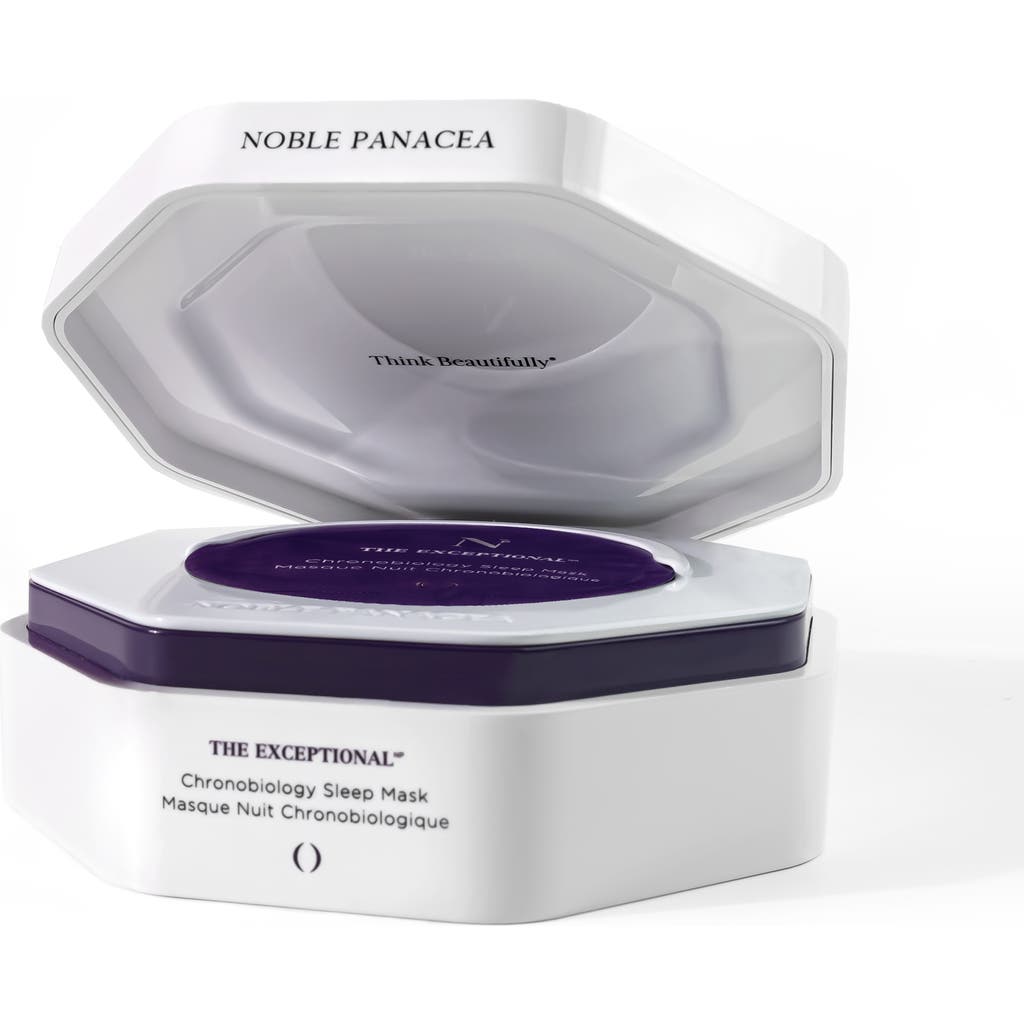 Noble Panacea The Exceptional Chronobiology Sleep Mask In White
