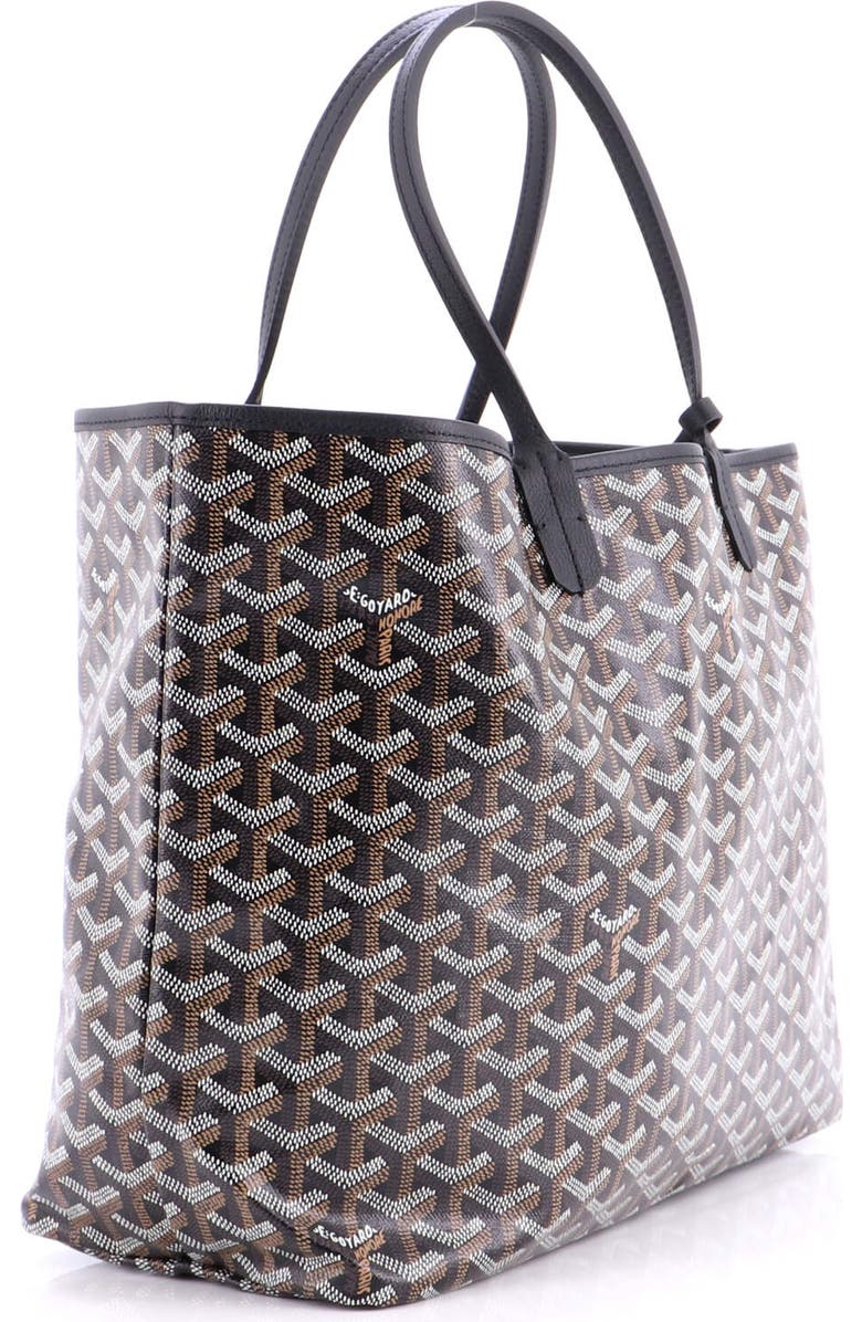 Pre-Owned Goyard Saint Louis Tote Coated Canvas PM, Alternate, color, Black