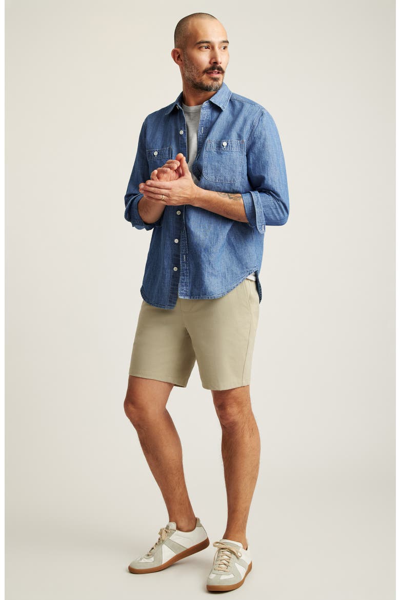 The 2.0 Chino Shorts, Alternate, color, ELM GREEN