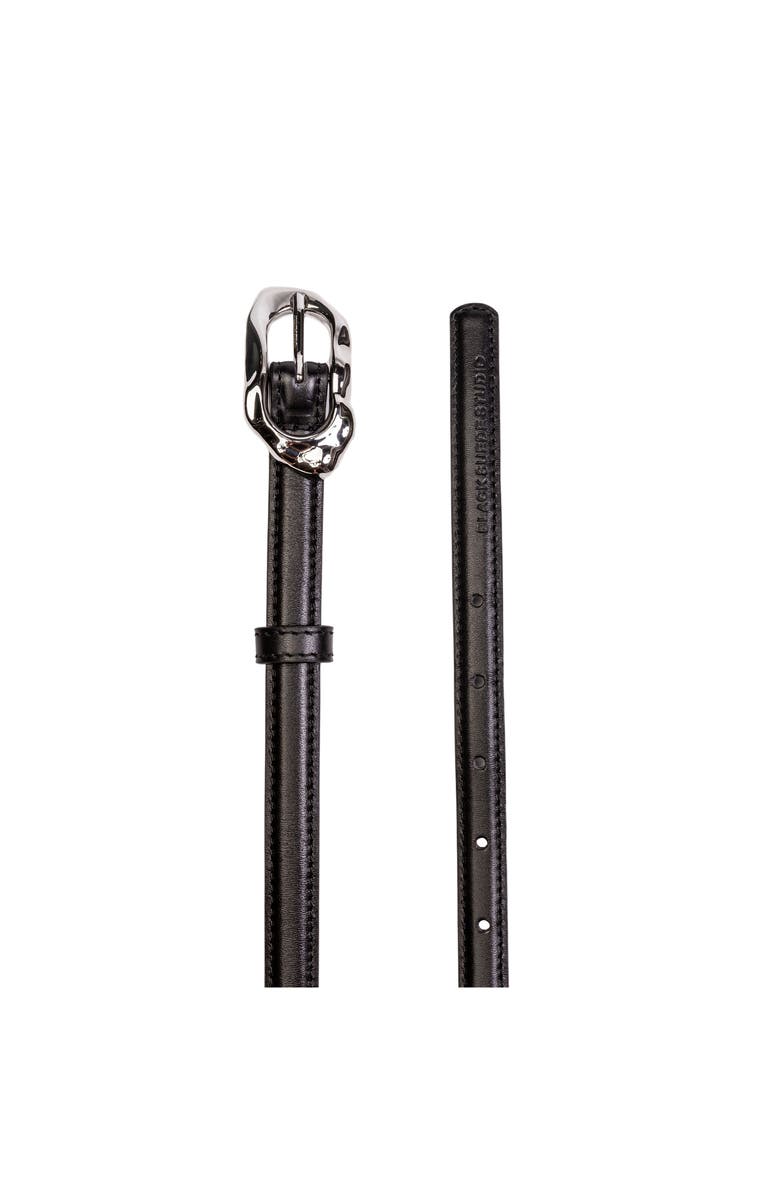 BLACK SUEDE STUDIO Greca Belt, Alternate, color, 