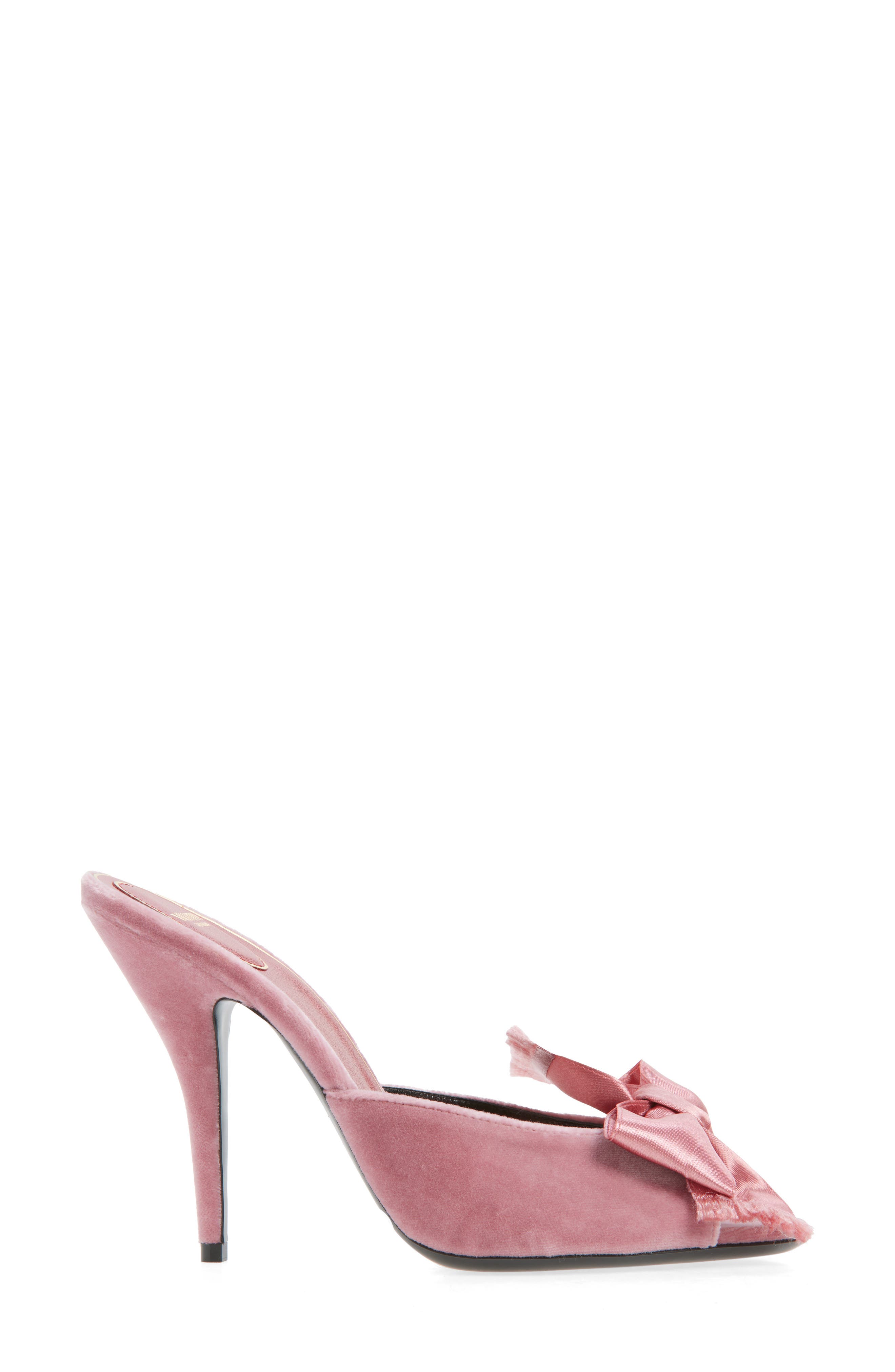Valentino Garavani Marie Bow Sandal, Alternate, color, Pink