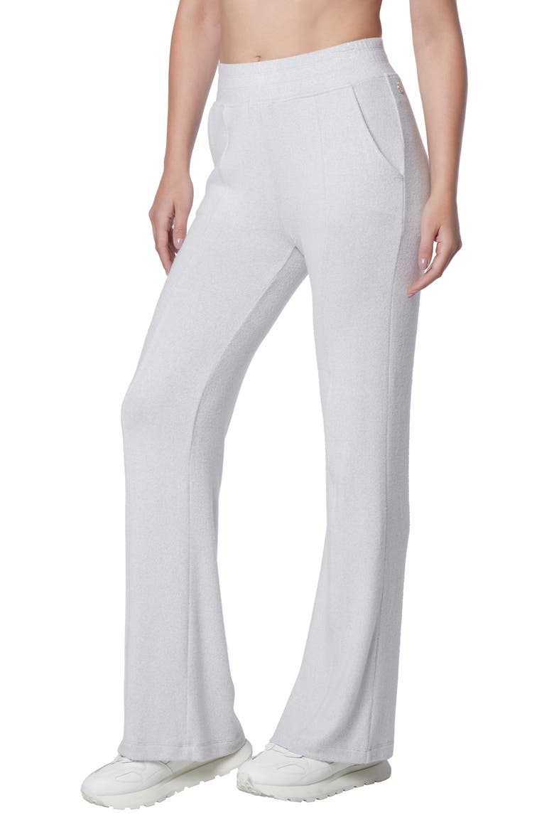 Long Wide Leg Pants, Alternate, color, VAPOR HEATHER