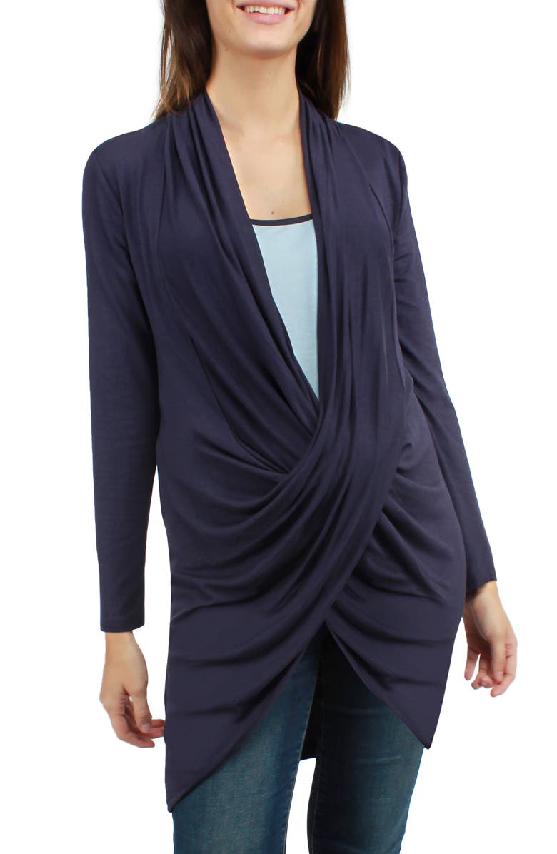 Savi Mom Vienna Maternity/Nursing Tunic with Camisole, Main, color, 