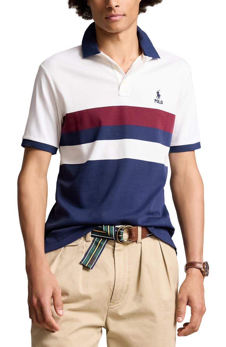 Polo Ralph Lauren Colorblock Polo, Main, color,