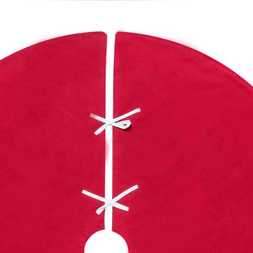 C & F Home C&f Home Sea Life Christmas Tree Skirt In Red