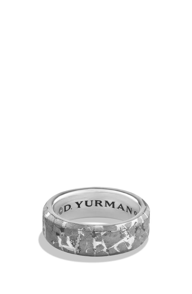 David Yurman Fused Meteorite Ring, Main, color, Meteorite