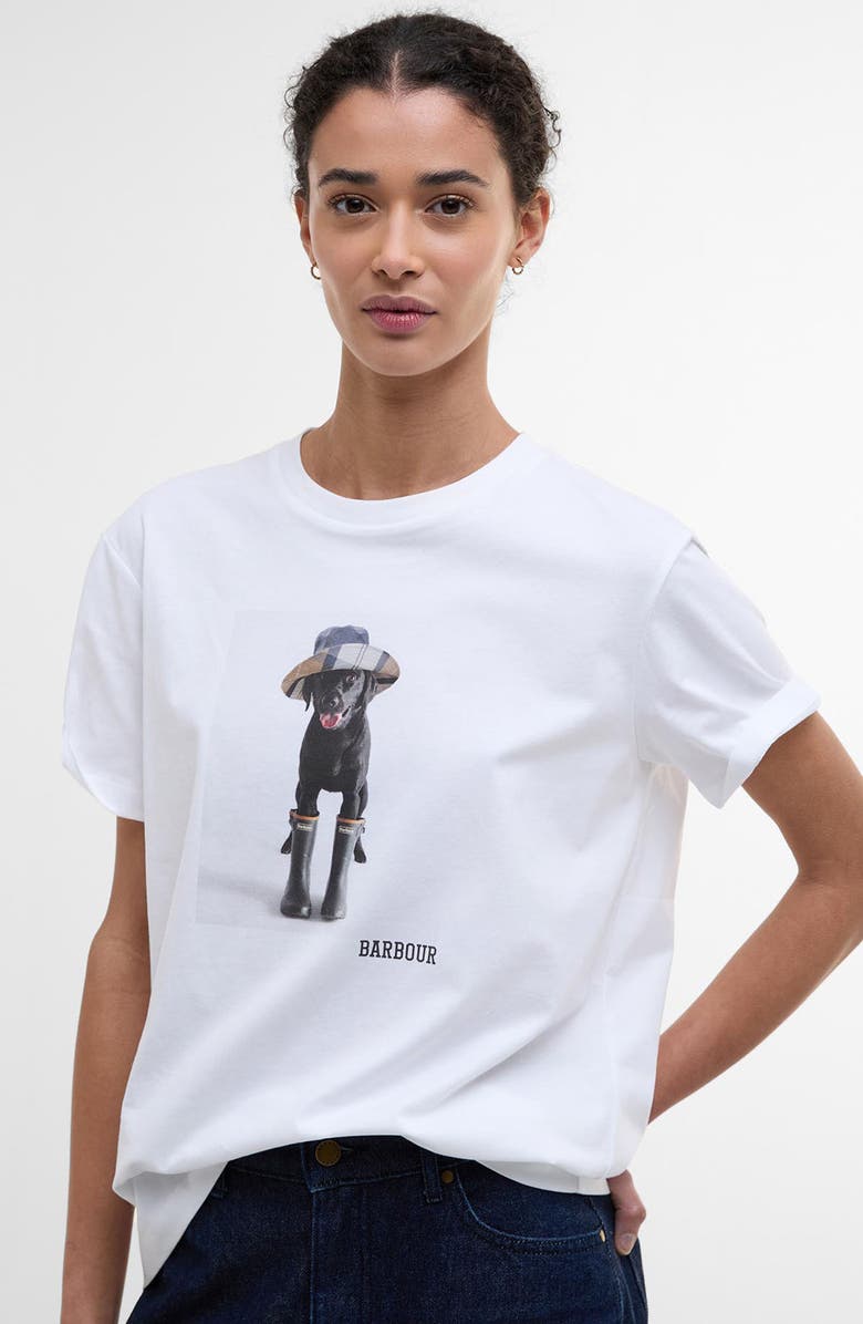 Barbour Woodrow Cotton Graphic T-Shirt, Alternate, color, 