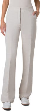 Akris Carl Twisted Linen Blend Double Face Pants