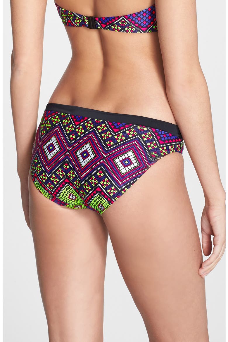'Byzantine' Hipster Bikini Bottoms, Alternate, color, NEO