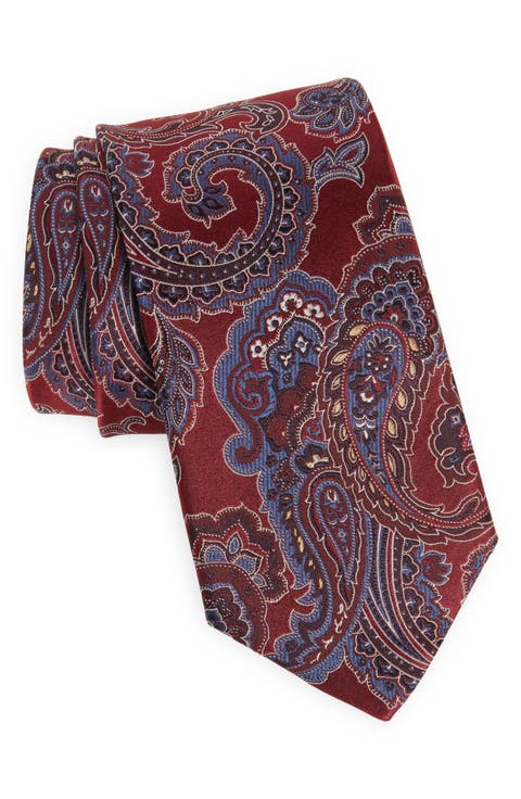 Silk Paisley Tie
