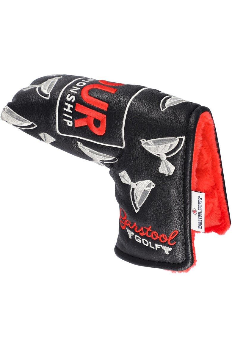 TOUR Championship Blade Putter Cover, Main, color, Black