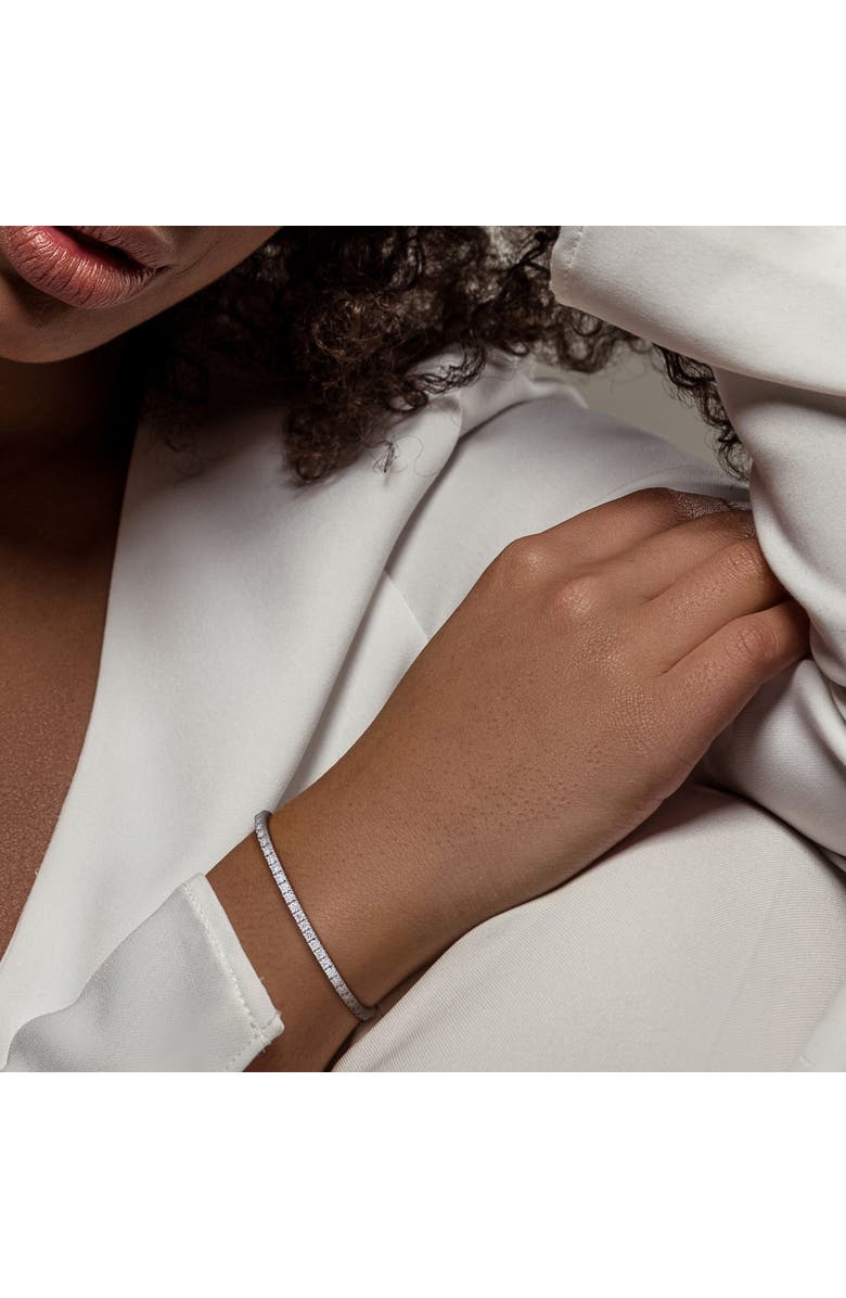 Julianna B. 4 1/2ct. t.w. Lab-Grown Diamond Tennis Bracelet 14k, Alternate, color, White Gold