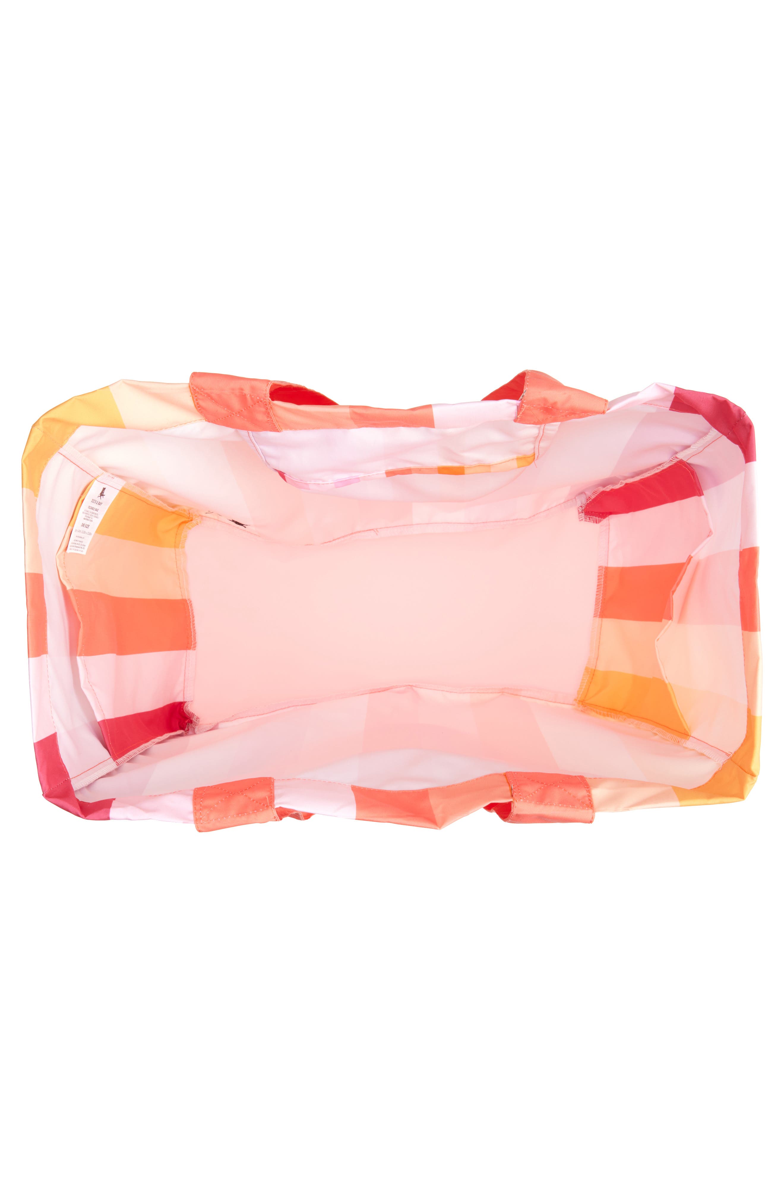 DOCK AND BAY Foldable Twill Tote, Alternate, color, Miami Sorbet