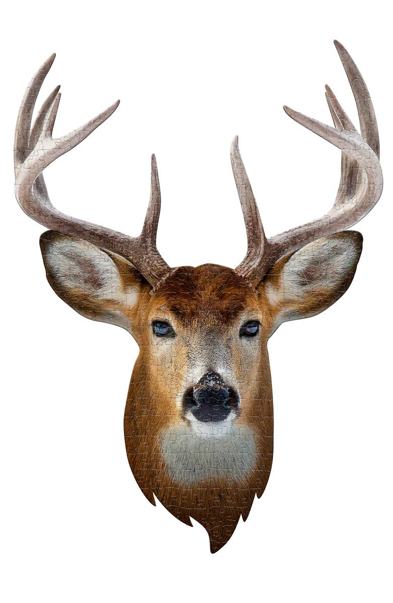 Madd Capp I Am Buck 300 Pieces Animal Shaped Jigsaw Puzzle, Alternate, color,