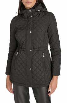 Calvin Klein Diamond Quilted Hooded Jacket