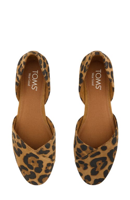 Toms Women's Gemma D'orsay Slip-on Flats In Brown
