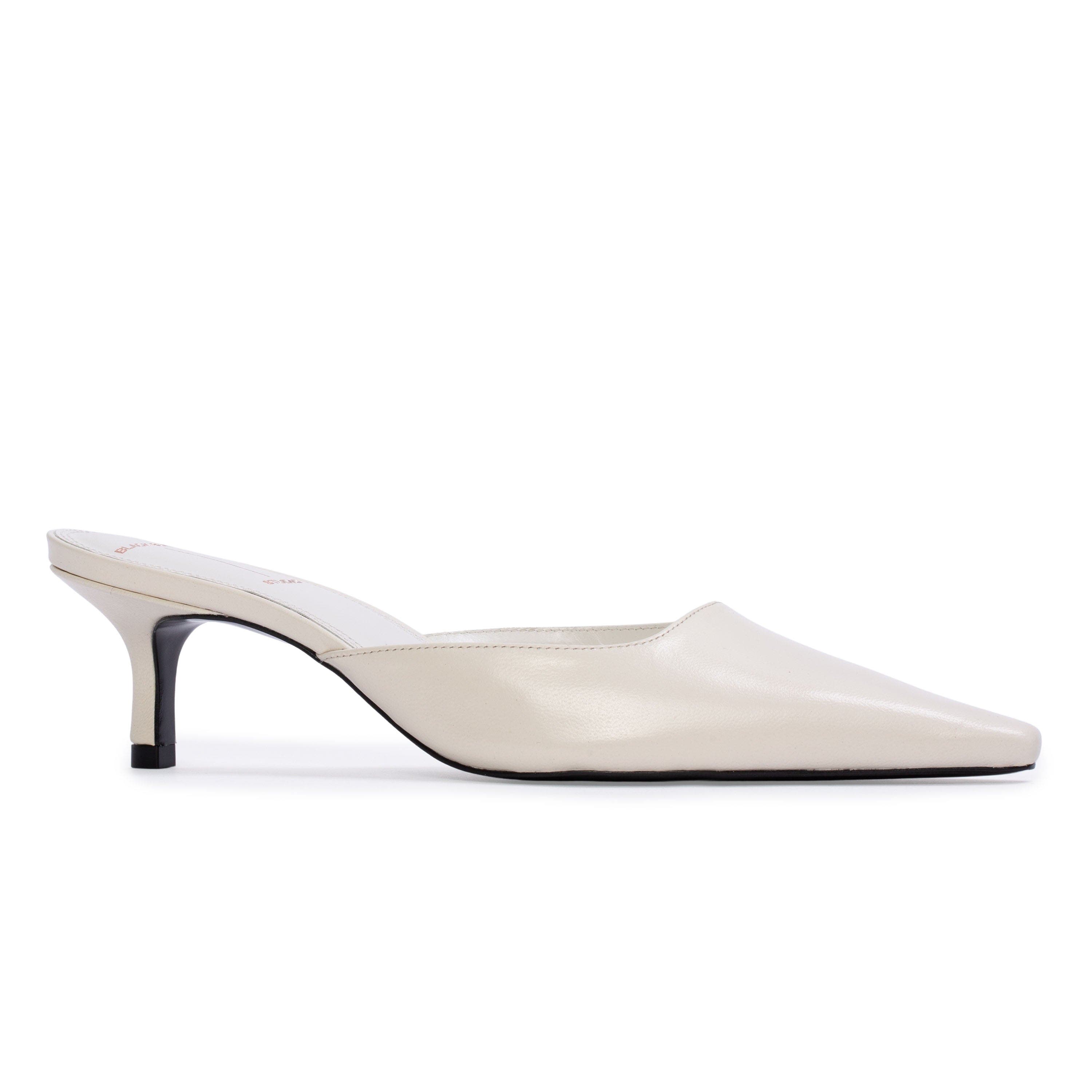 Riley 50 Leather Mule, Alternate, color, Coconut Leather
