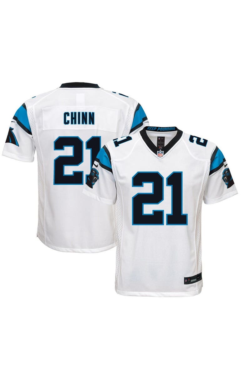 Nike Youth Nike Jeremy Chinn White Carolina Panthers Game Jersey, Main, color, 