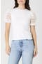 Lace Puff Sleeve Top