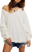 Free People Coast 2 Coast Oversize Thermal Top