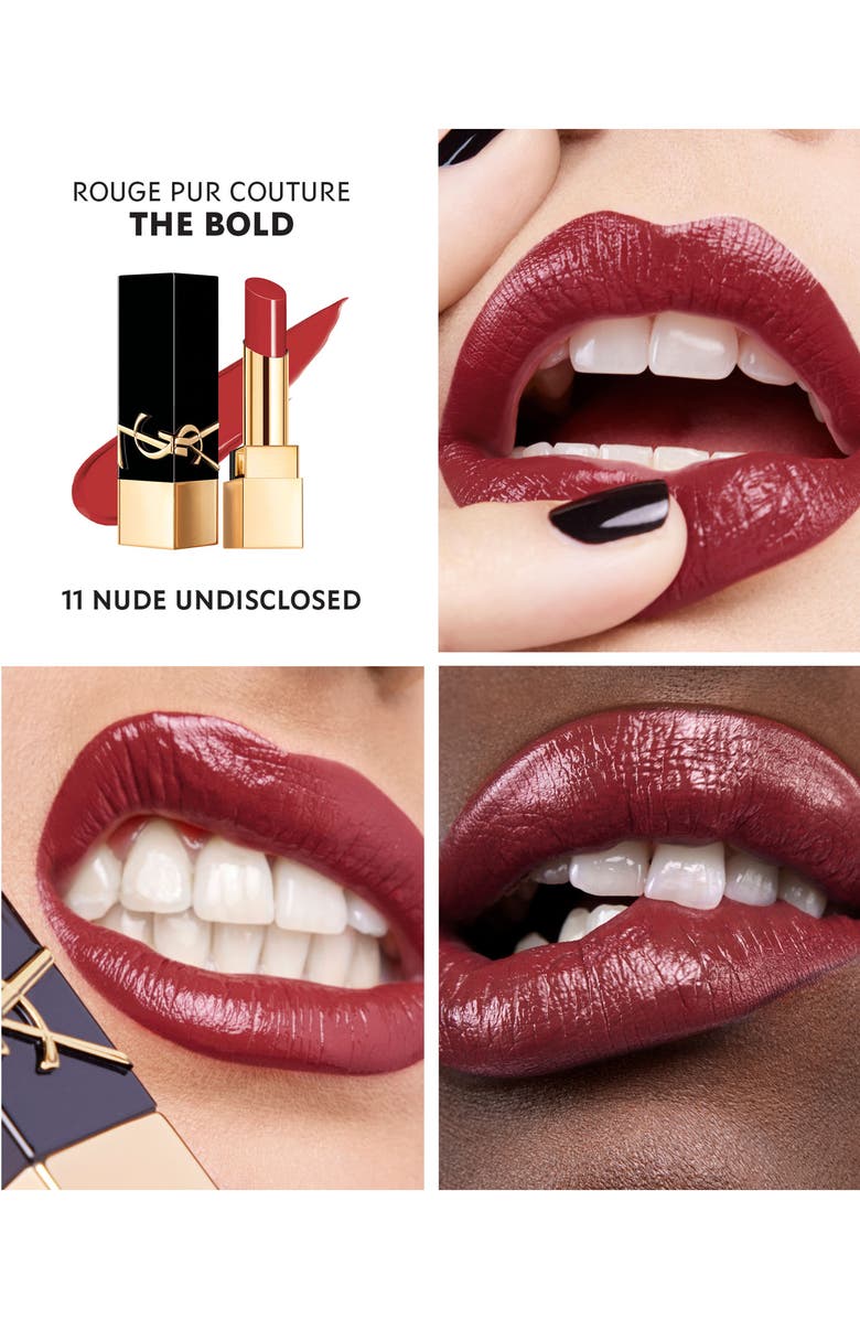 Yves Saint Laurent The Bold High Pigment Lipstick, Alternate, color, 11 Frontal Nude
