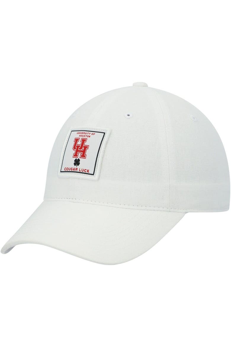 Men's White Houston Cougars Dream Adjustable Hat, Main, color, White