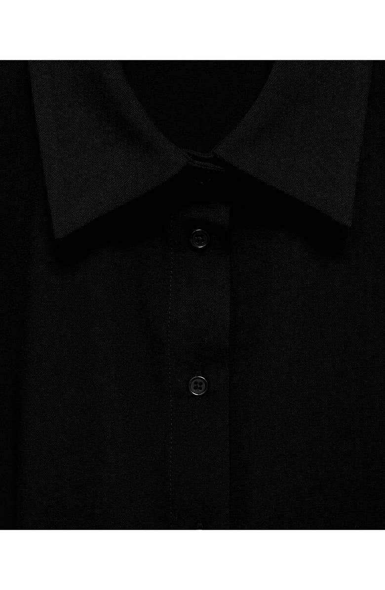 MANGO Collared Shirtdress, Alternate, color, 
