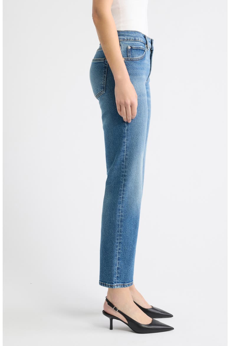 The Cigarette Crop Straight Leg Jeans, Alternate, color, FINCH