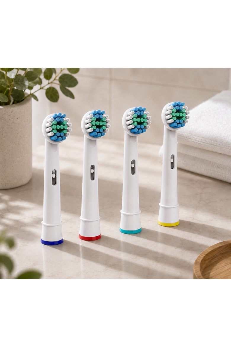 ORAL B Compatible Brush Heads, Alternate, color, White
