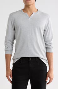 Joe's Jeans Long Sleeve Henley T-Shirt