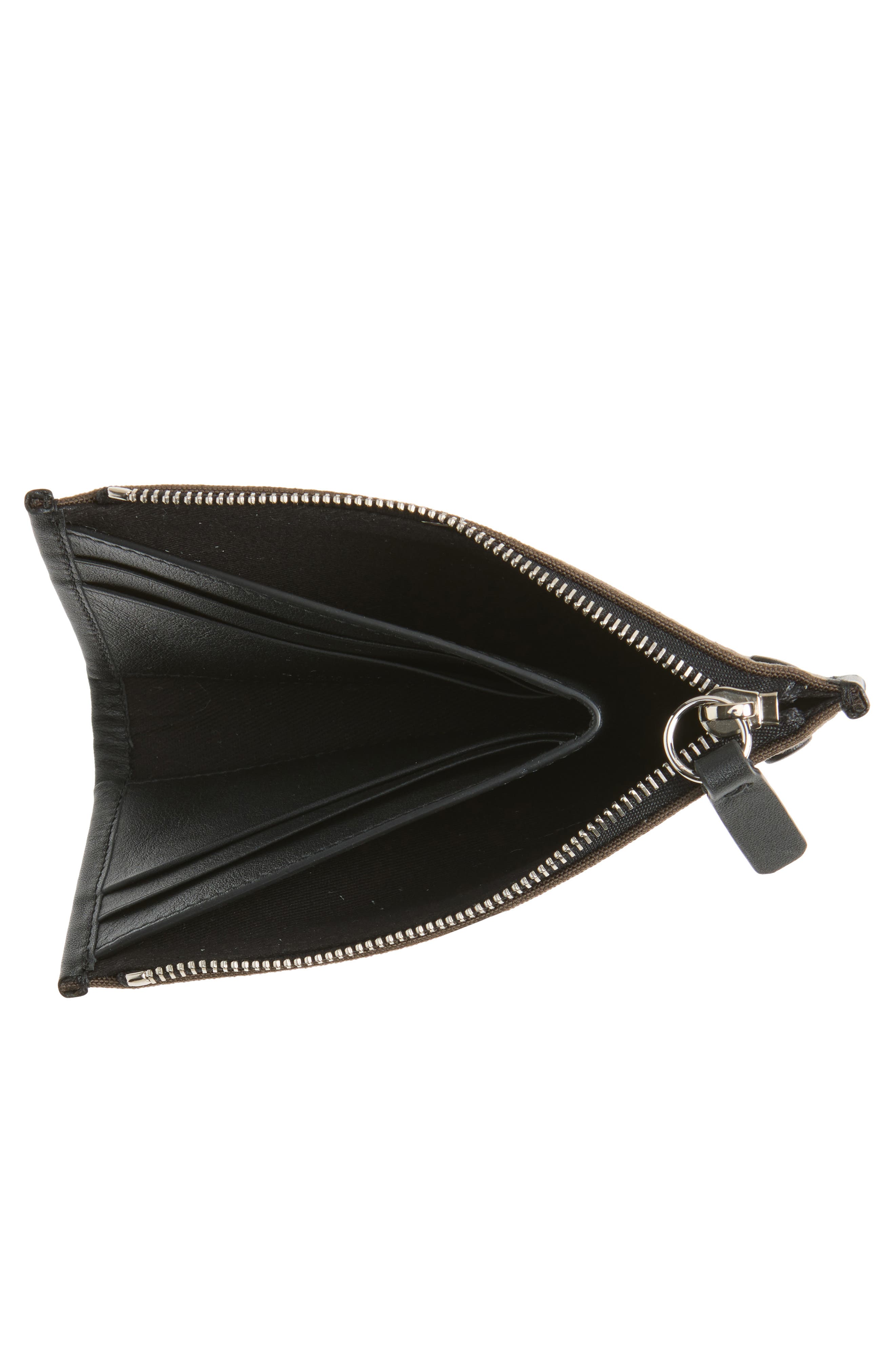 Small Canvas Zip Pouch, Alternate, color, TAUPE