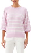 Karen Kane Placed Stripe Sweater