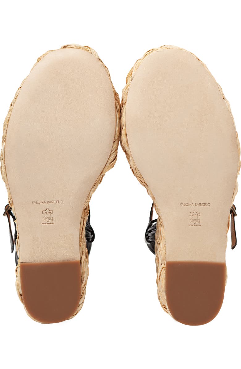Paloma Barcelo Barima Lory Platform Wedge Sandal, Alternate, color,