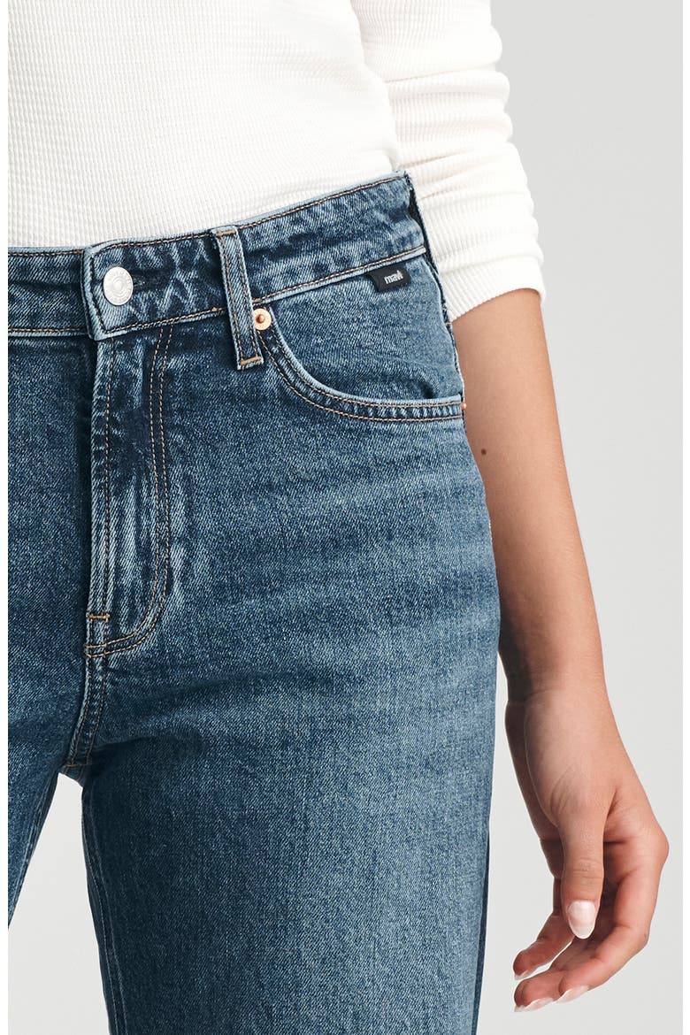 Taylor High Waist Wide Leg Jeans, Alternate, color, DARK BRUSHED CLASSIC