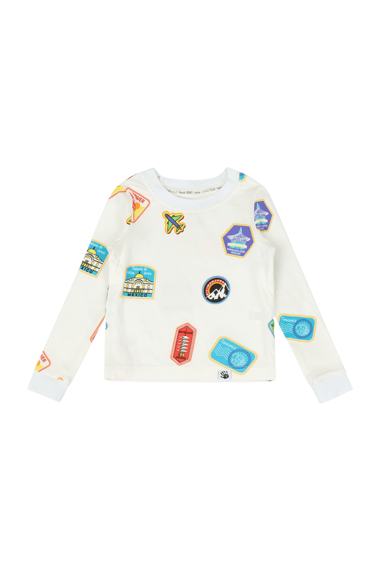 Kids Passport Stamp Playset - Travel-Inspired Matching Outfit, Alternate, color, Passport Stamp