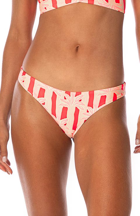 Palm Plantation Flirt Reversible Bikini Bottoms