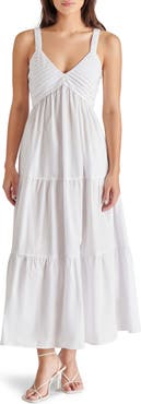 Steve Madden Eliora Tiered Cotton Sundress
