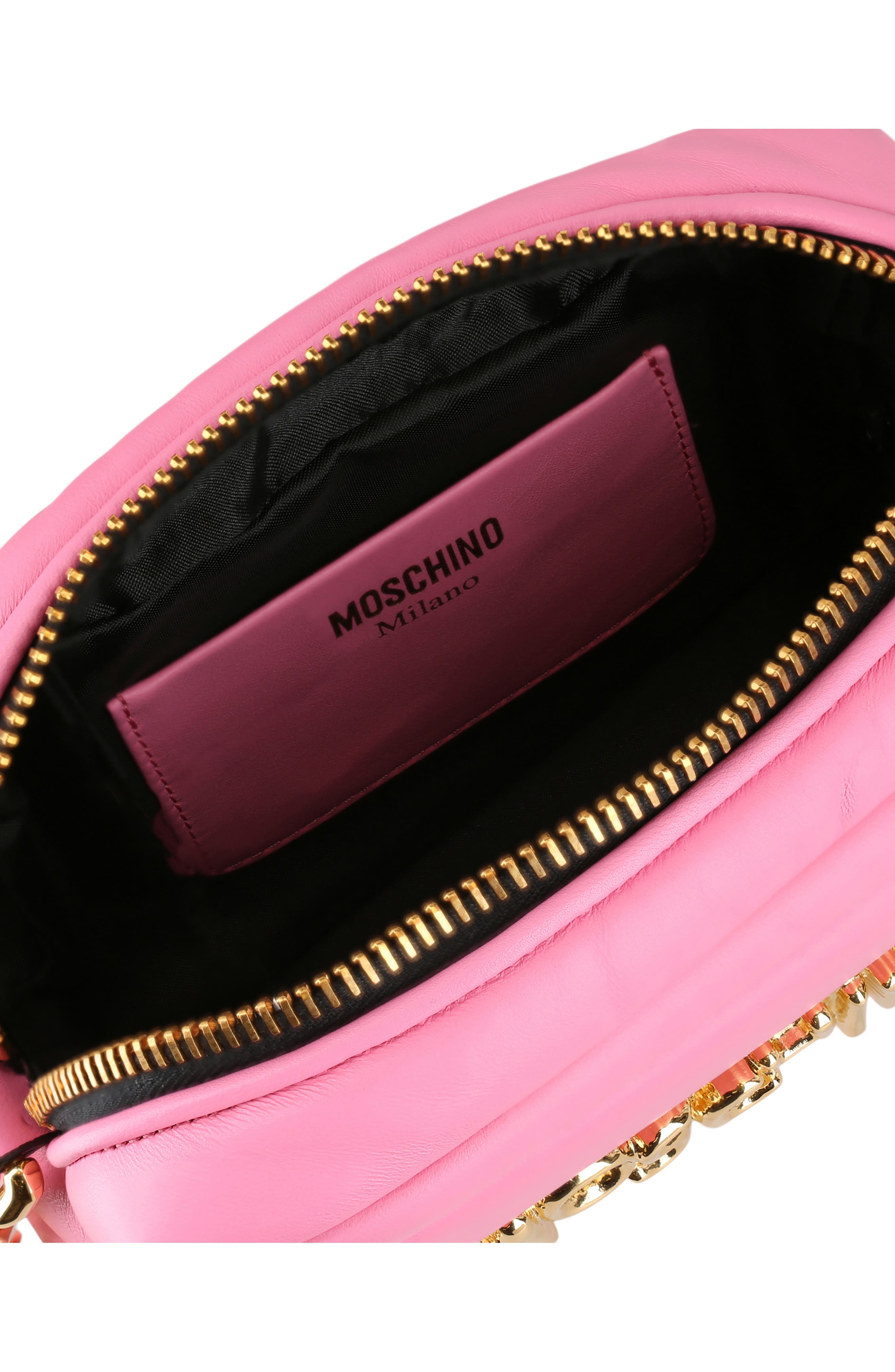 Moschino Crossbody Bag, Alternate, color, 