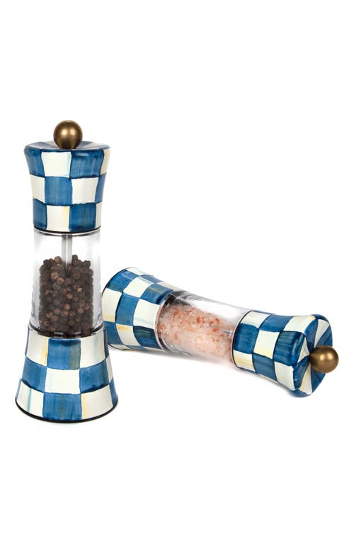 Mackenzie-childs Mackenzie Childs Royal Check Enameled Steel Grinder