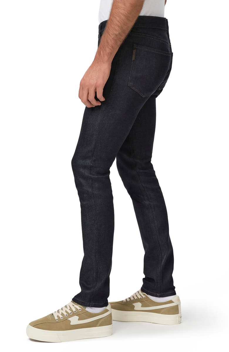 PAIGE Croft Coated Skinny Jeans, Alternate, color, Spence Coated