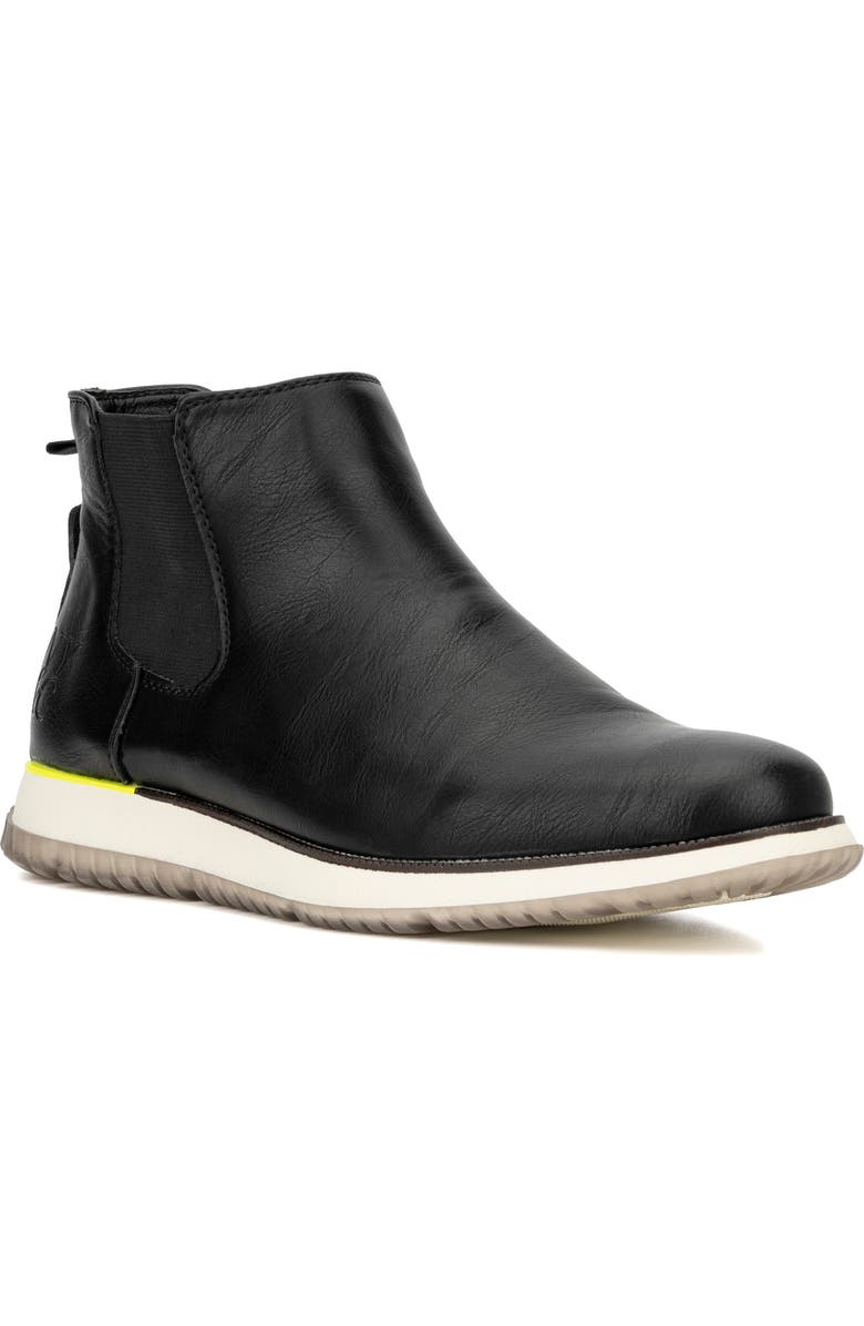 NEW YORK AND COMPANY Parker Chelsea Boot, Main, color, Black