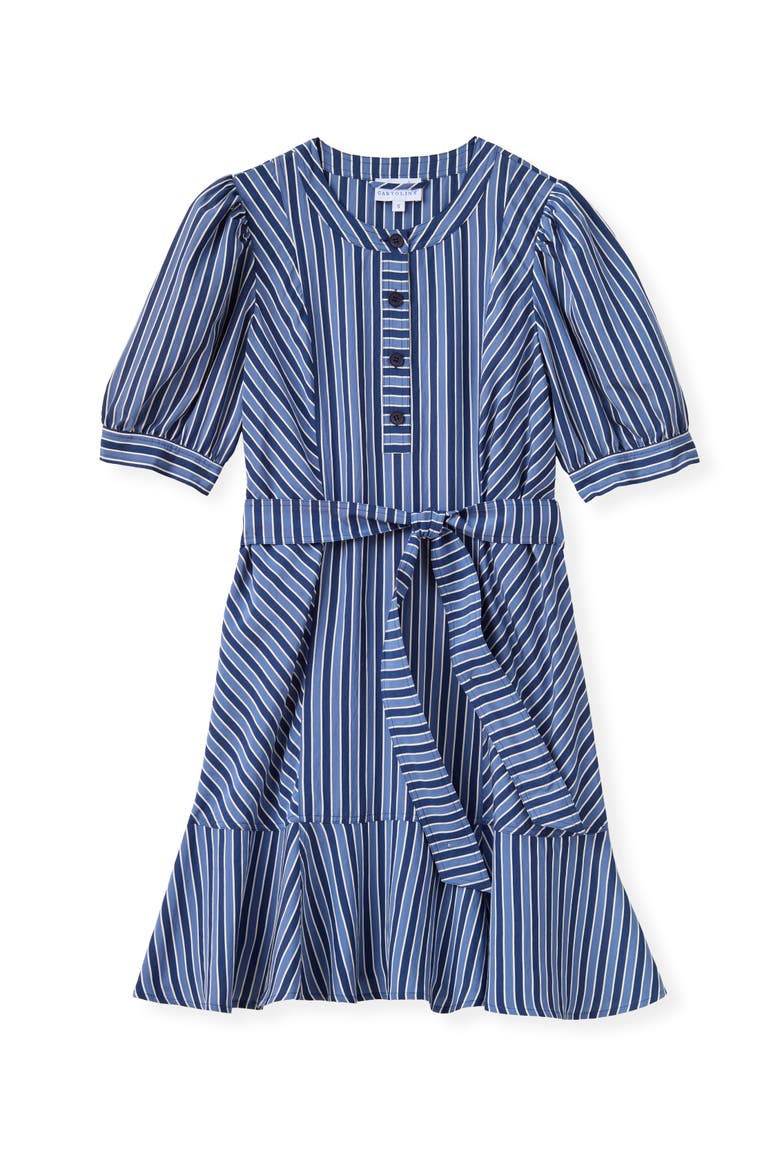 Bonnie Striped Mini Dress, Main, color, Coastal Stripe