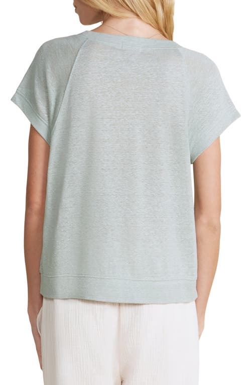BAREFOOT DREAMS BAREFOOT DREAMS® LINEN RAGLAN SLEEVE SLEEP SHIRT