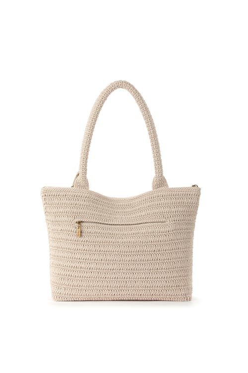 Shop The Sak Crafted Classics Carryall Bag In Flower Ecru