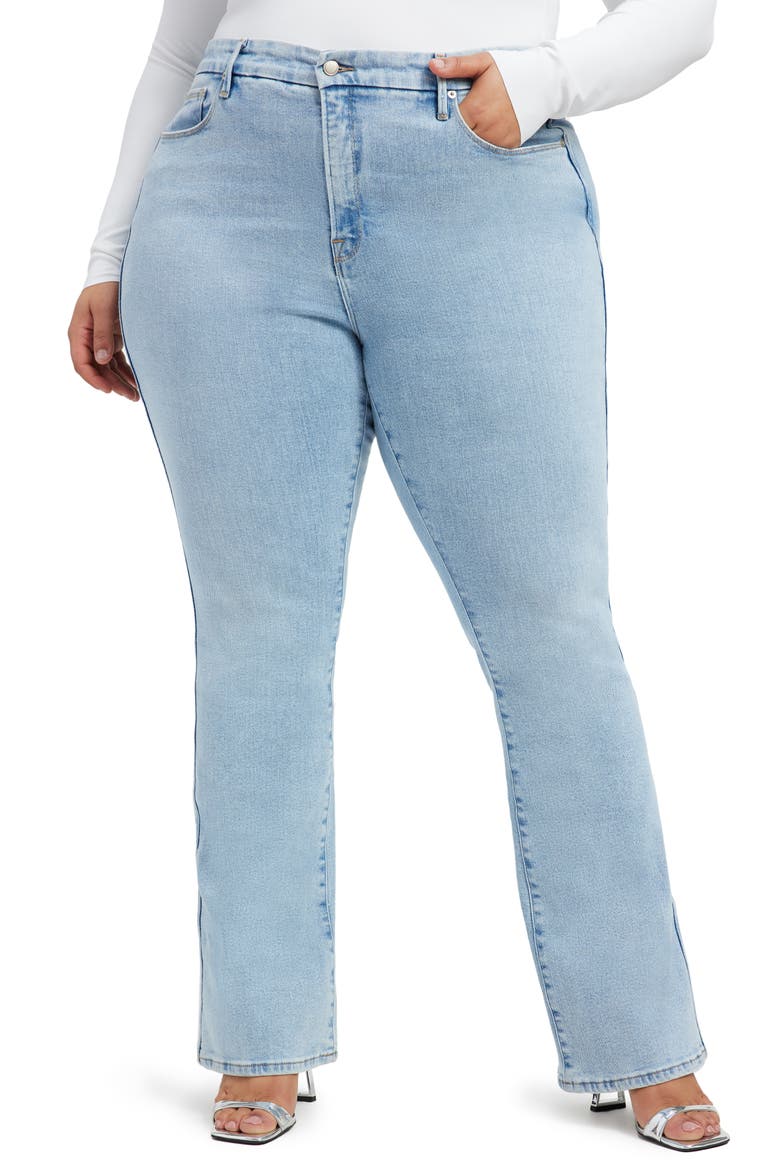 Good Curve High Waist Bootcut Jeans, Alternate, color, INDIGO436