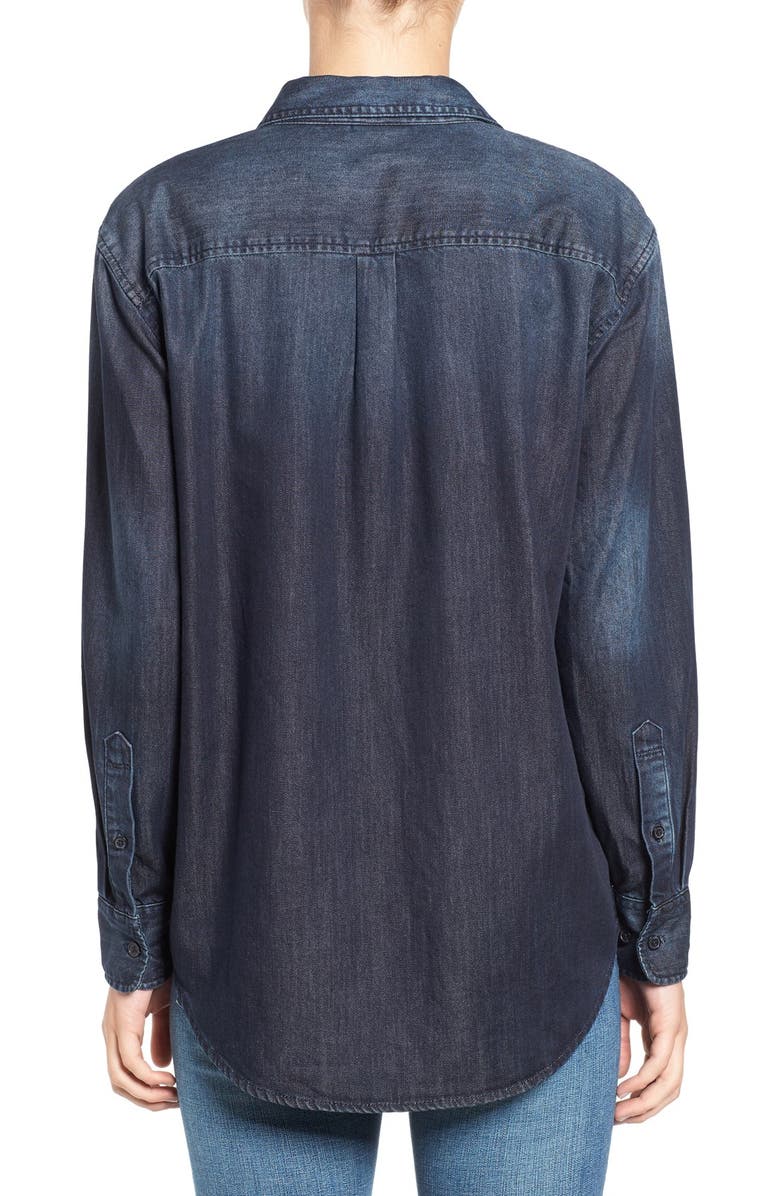 AG Hartley Chambray Shirt, Alternate, color, 